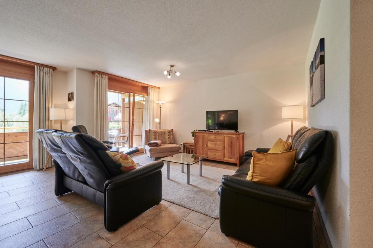 Apartment Silberhorn, Outstanding View, Spacious, Family Friendly Lauterbrunnen Bagian luar foto