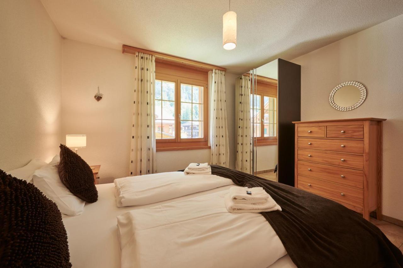 Apartment Silberhorn, Outstanding View, Spacious, Family Friendly Lauterbrunnen Bagian luar foto