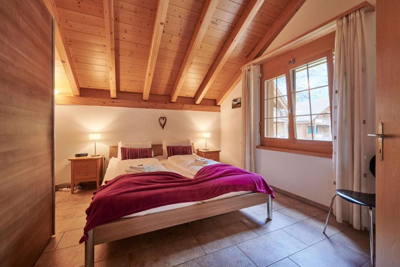 Apartment Silberhorn, Outstanding View, Spacious, Family Friendly Lauterbrunnen Bagian luar foto