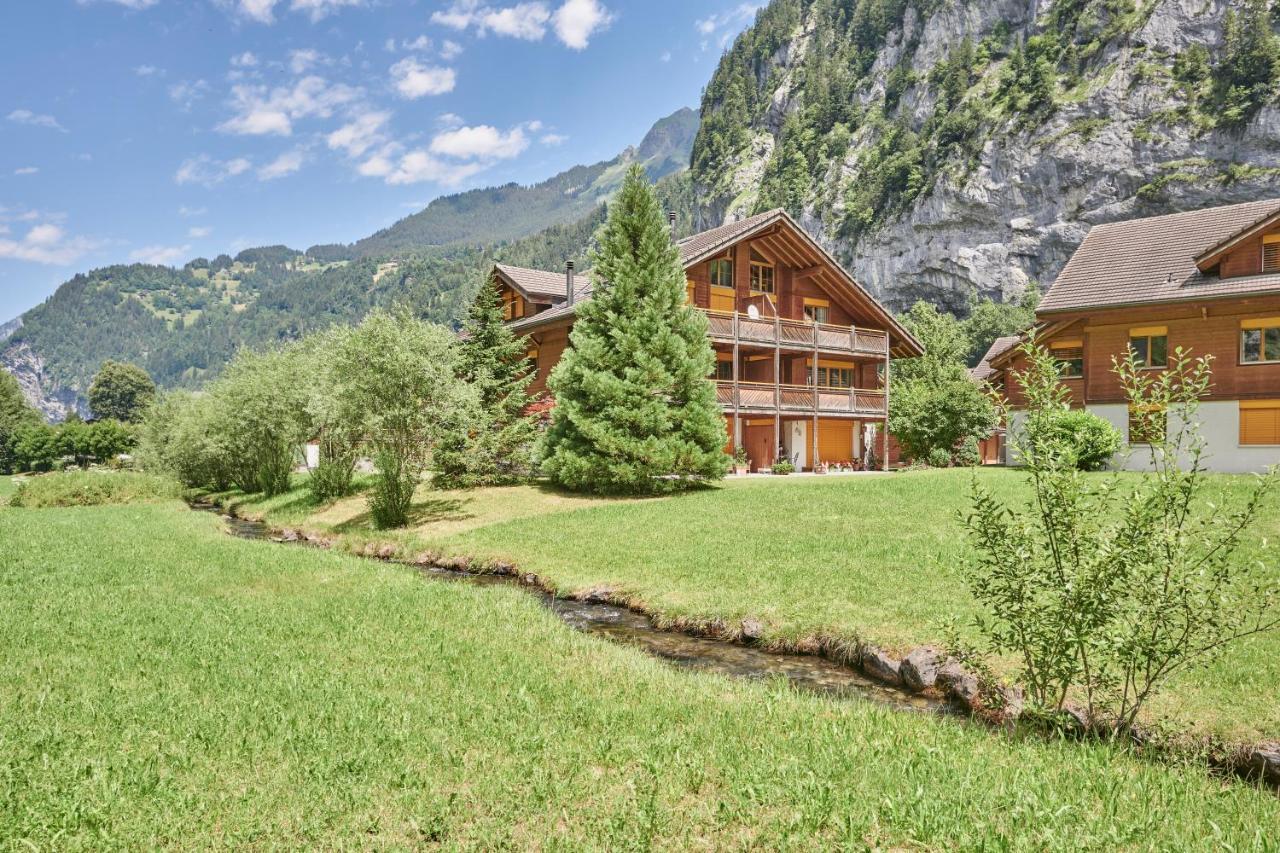 Apartment Silberhorn, Outstanding View, Spacious, Family Friendly Lauterbrunnen Bagian luar foto