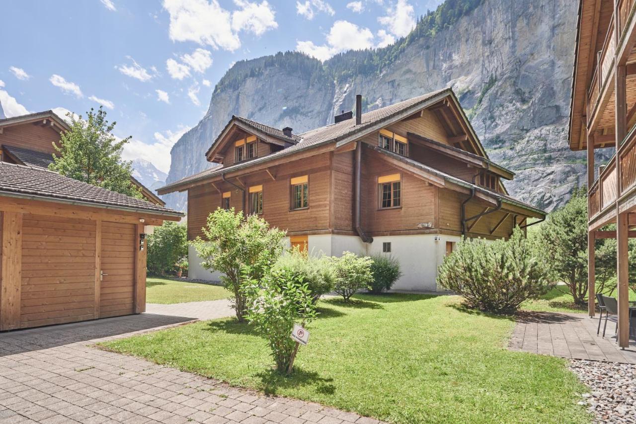 Apartment Silberhorn, Outstanding View, Spacious, Family Friendly Lauterbrunnen Bagian luar foto
